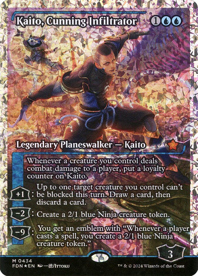 Kaito, Cunning Infiltrator (434) - Foundations (FDN)