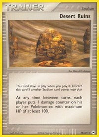 Desert Ruins (88) - EX Hidden Legends (HL)