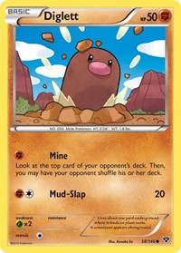Diglett (58) - XY Base Set (XY)