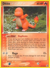 Ditto Charmander (37) - EX Delta Species (DS)