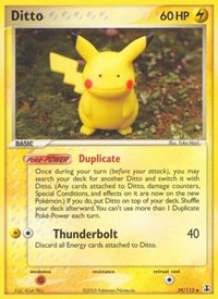 Ditto Pikachu (39) - EX Delta Species (DS)