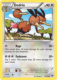 Dodrio (99) - XY Base Set (XY)