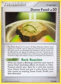 Dome Fossil (92) - Arceus (AR)