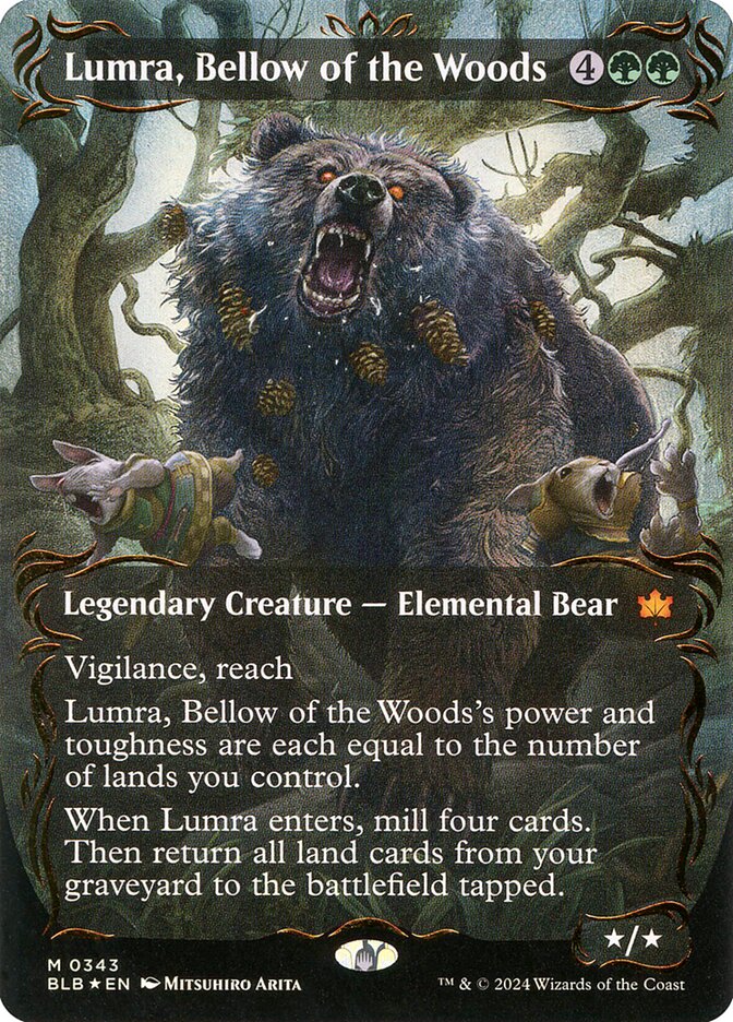 Lumra, Bellow of the Woods (343) - Bloomburrow (BLB)