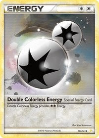 Double Colorless Energy (103) - HeartGold SoulSilver (HS)