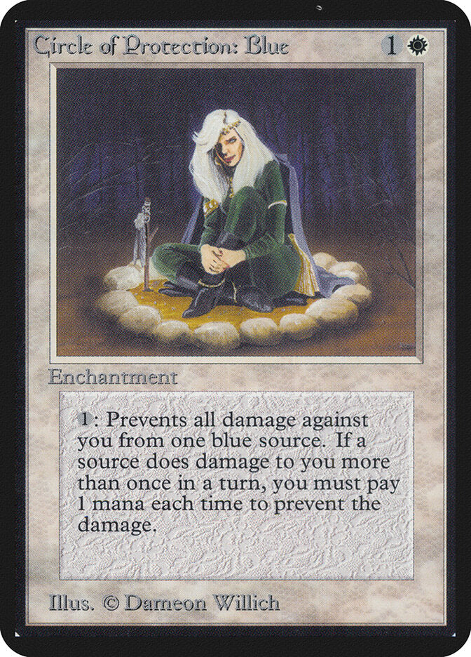Circle of Protection: Blue (10) - Limited Edition Alpha (LEA)