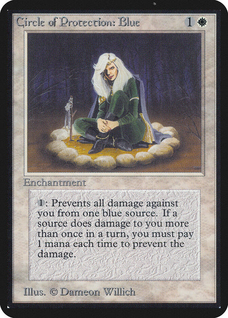 Circle of Protection: Blue (10) - Limited Edition Alpha (LEA)