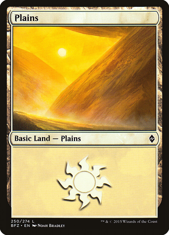 Plains (250a) - Battle for Zendikar (BFZ)