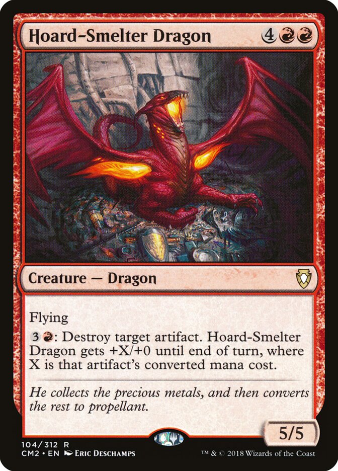 Hoard-Smelter Dragon (104) - Commander Anthology Volume II (CM2)