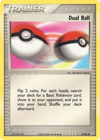 Dual Ball (72) - EX Team Magma vs Team Aqua (MA)