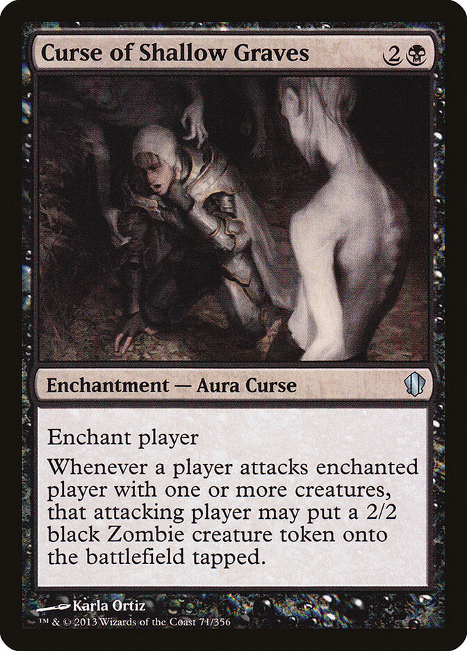 Curse of Shallow Graves (71) - Commander 2013 (C13)