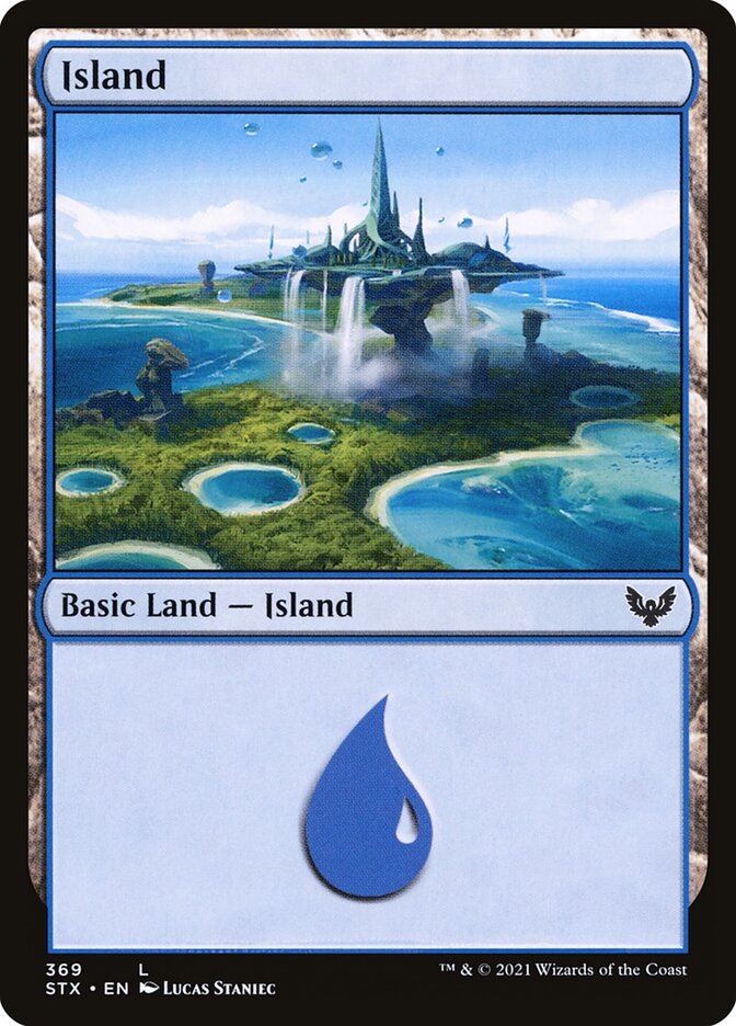 Island (369) - Strixhaven: School of Mages (STX)