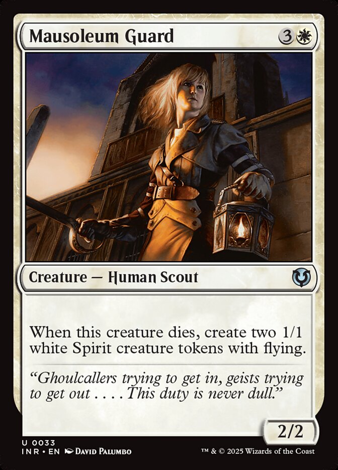 Mausoleum Guard - [Foil] Innistrad Remastered (INR)