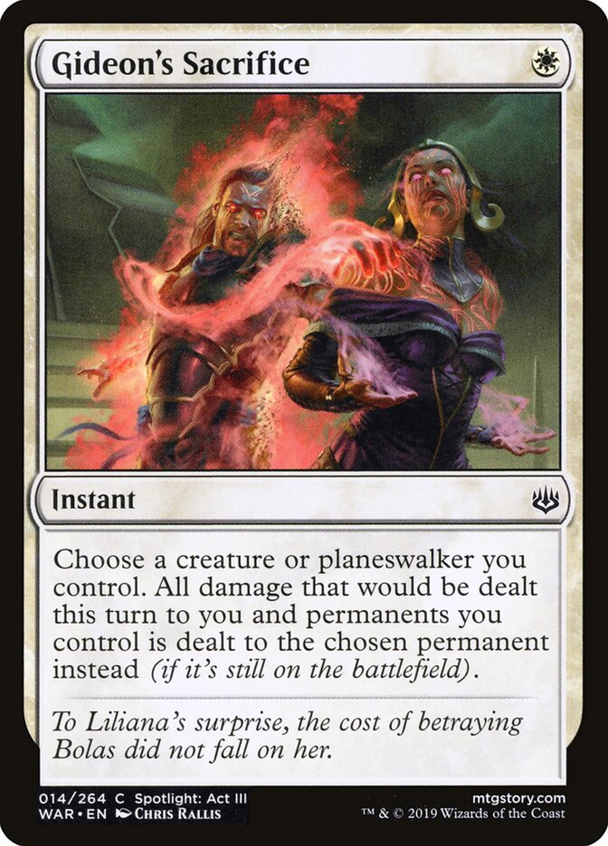 Gideon's Sacrifice (14) - War of the Spark (WAR)