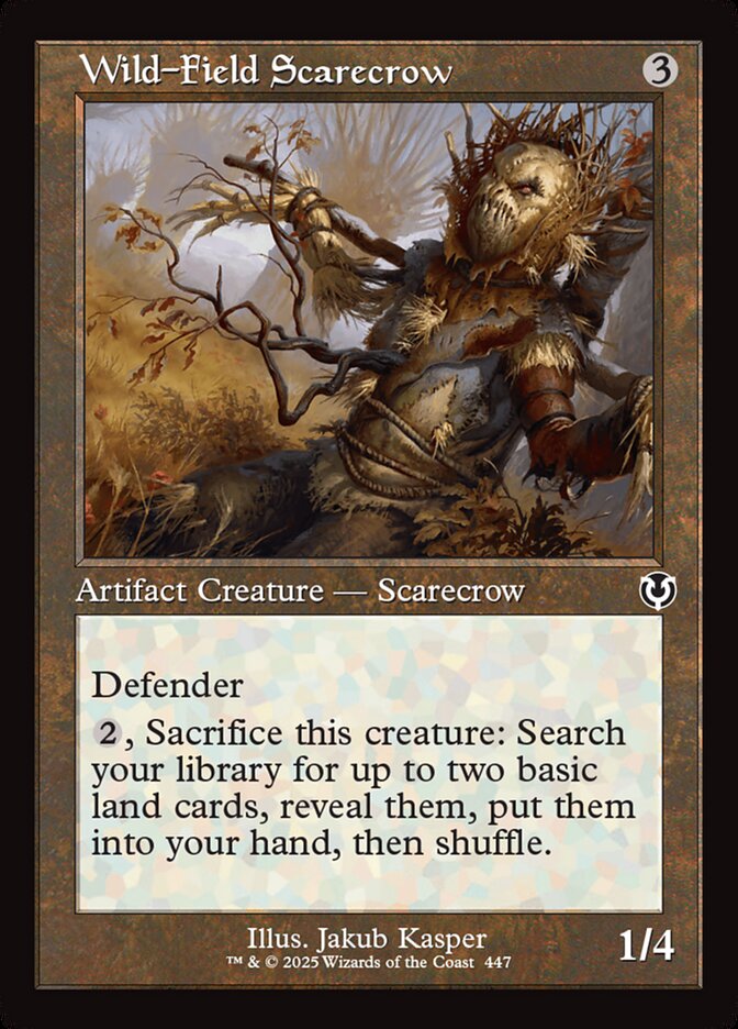 Wild-Field Scarecrow - [Foil, Retro Frame] Innistrad Remastered (INR)