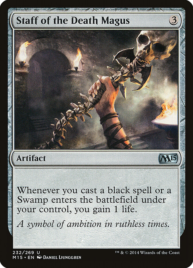 Staff of the Death Magus (232) - Magic 2015 (M15)