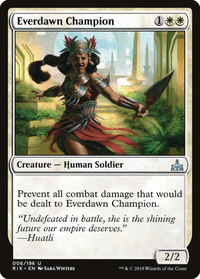 Everdawn Champion (6) - Rivals of Ixalan (RIX)