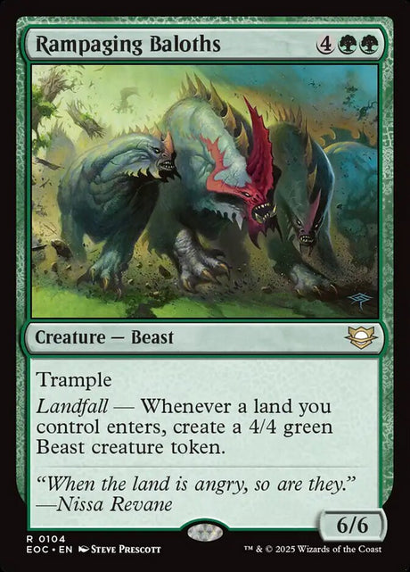Rampaging Baloths (104) - Edge of Eternities Commander (EOC)