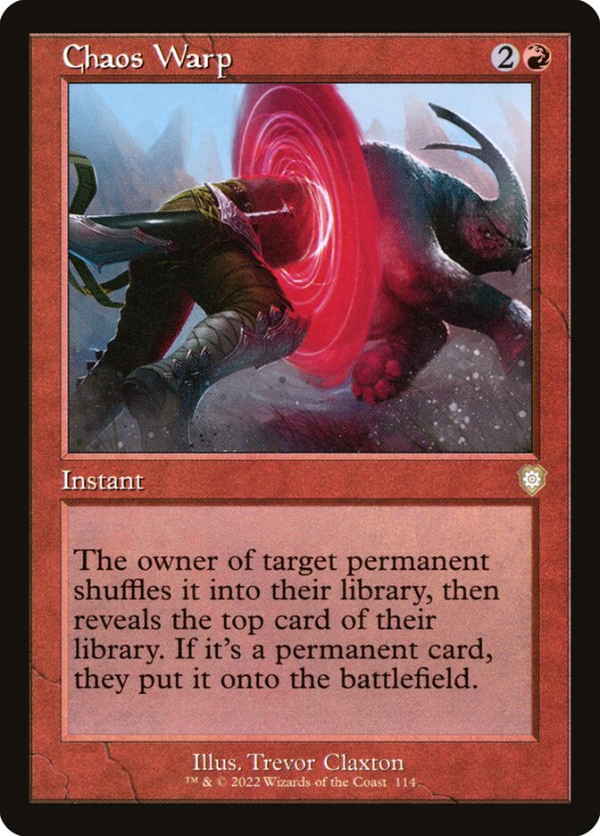 Chaos Warp (114) - The Brothers' War Commander (BRC)