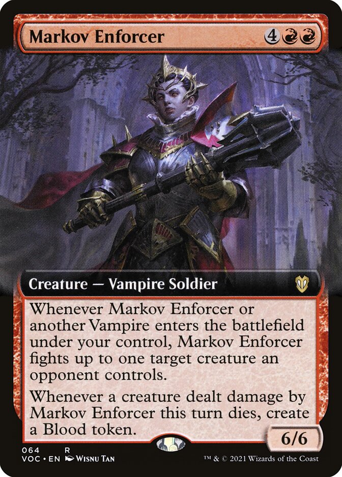 Markov Enforcer (64) - Crimson Vow Commander (VOC)