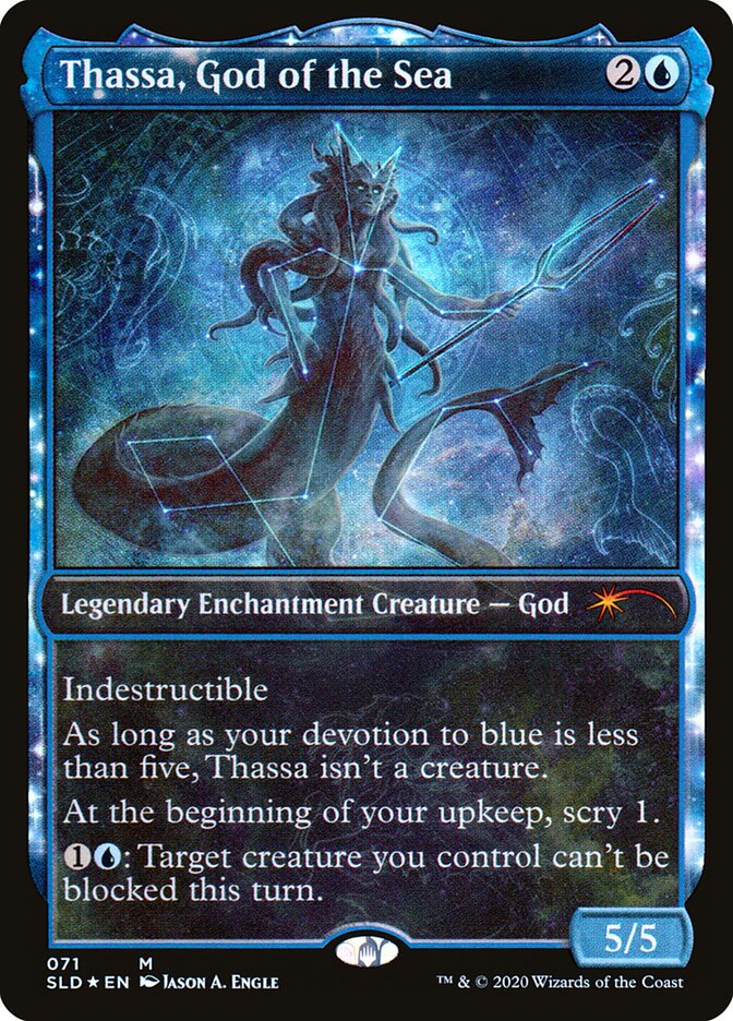 Thassa, God of the Sea (71) - Secret Lair Drop (SLD)