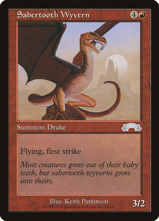 Sabertooth Wyvern (99) - Exodus (EXO)