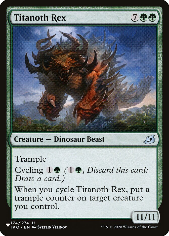 Titanoth Rex (IKO-174) - The List (PLST)