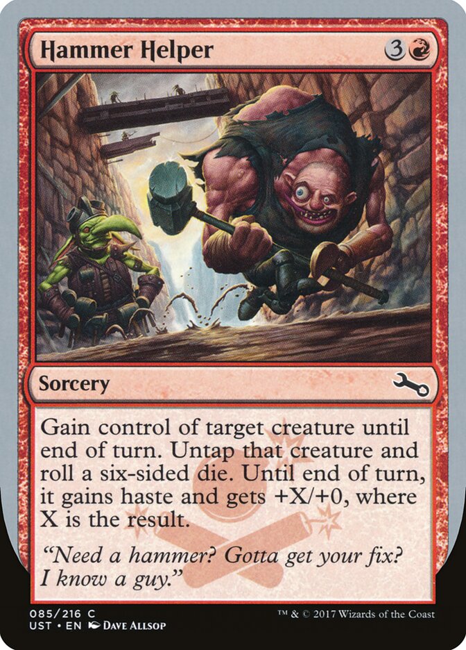 Hammer Helper (85) - Unstable (UST)