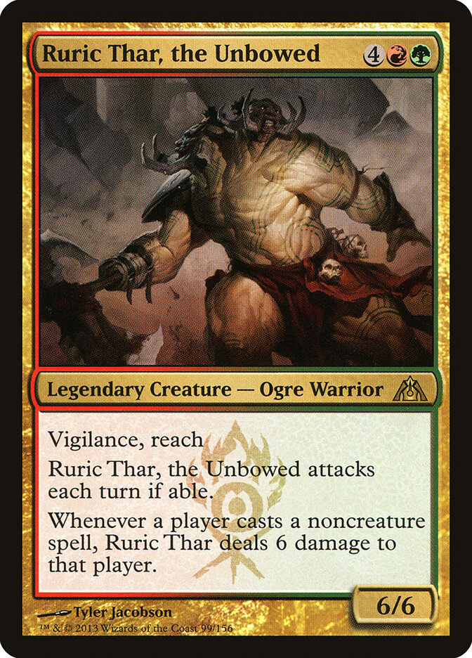 Ruric Thar, the Unbowed (99) - Dragon's Maze (DGM)
