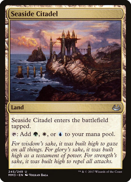 Seaside Citadel (245) - Modern Masters 2017 (MM3)