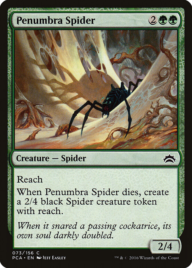 Penumbra Spider (73) - Planechase Anthology (PCA)