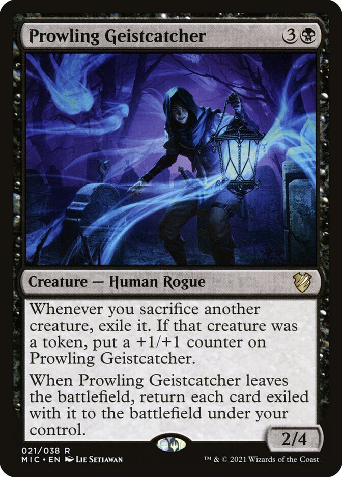 Prowling Geistcatcher (21) - Midnight Hunt Commander (MIC)