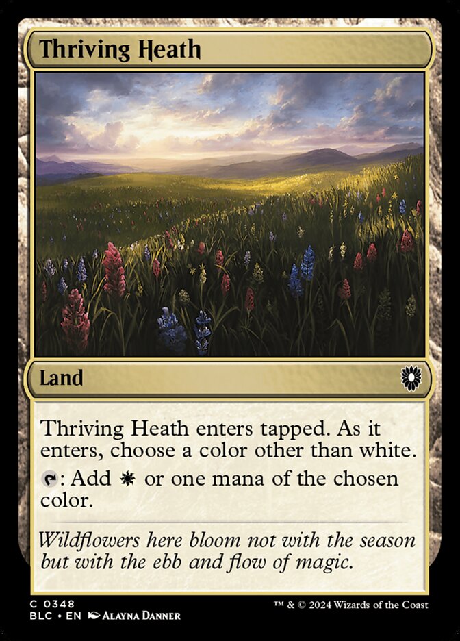 Thriving Heath (348) - Bloomburrow Commander (BLC)