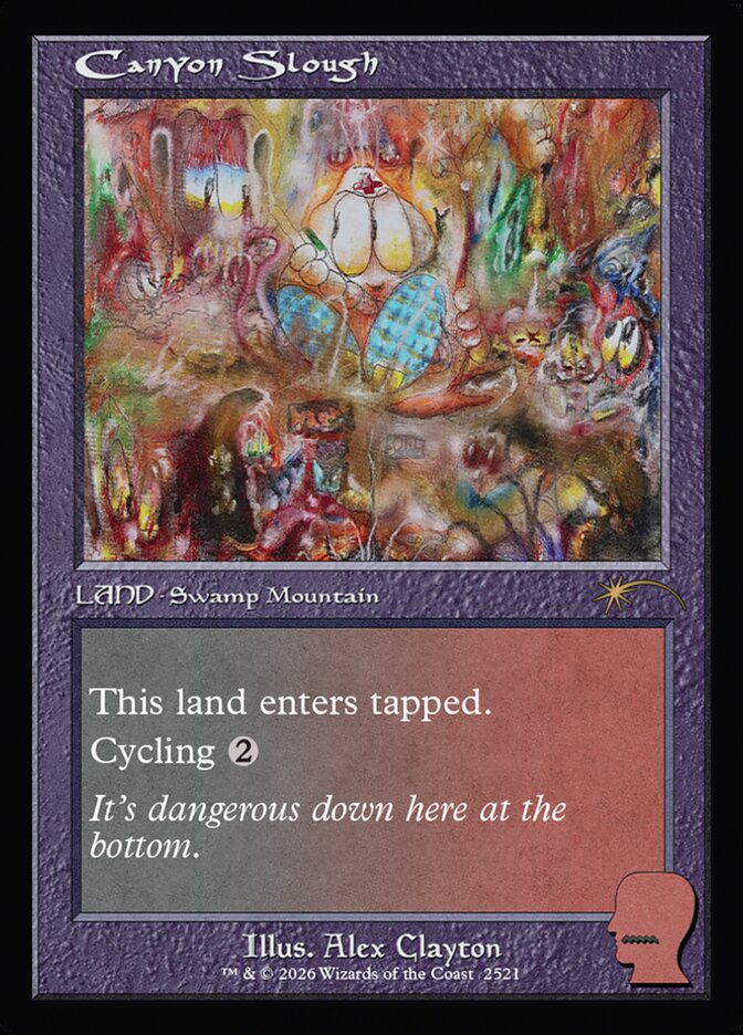Canyon Slough (2521) - Secret Lair Drop (SLD)