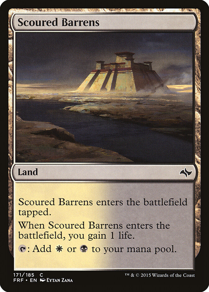 Scoured Barrens (171) - Fate Reforged (FRF)