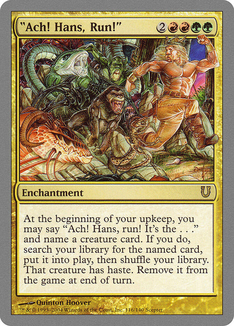 "Ach! Hans, Run!" (116) - Unhinged (UNH)