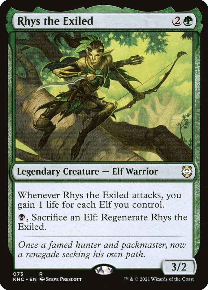 Rhys the Exiled (73) - Kaldheim Commander (KHC)