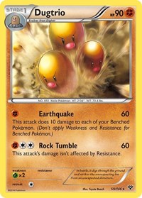 Dugtrio (59) - XY Base Set (XY)