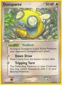 Dunsparce (31) - EX Legend Maker (LM)