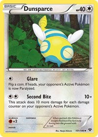 Dunsparce (101) - XY Base Set (XY)