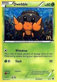Dwebble (3) - McDonald's Promos 2012 (M12)
