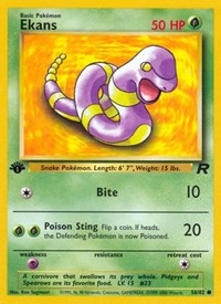 Ekans (56) - Team Rocket (TR)