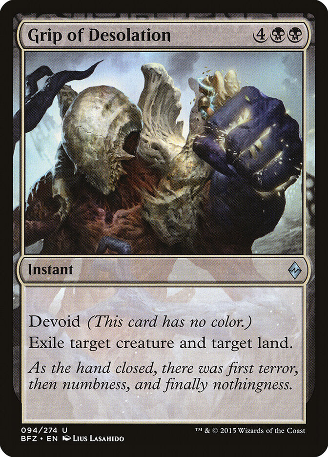 Grip of Desolation (94) - Battle for Zendikar (BFZ)