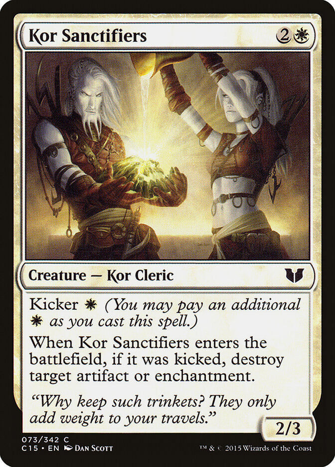 Kor Sanctifiers (73) - Commander 2015 (C15)