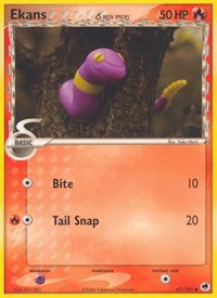 Ekans Delta Species (47) - EX Dragon Frontiers (DF)