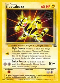 Electabuzz Movie Promo (2) - WoTC Promo (PR)