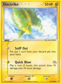 Electrike (52) - EX Crystal Guardians (CG)