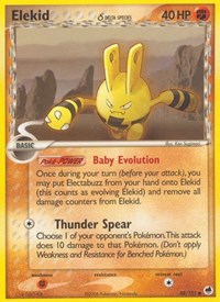 Elekid Delta Species (48) - EX Dragon Frontiers (DF)
