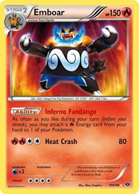 Emboar (100) - Next Destinies (NXD)