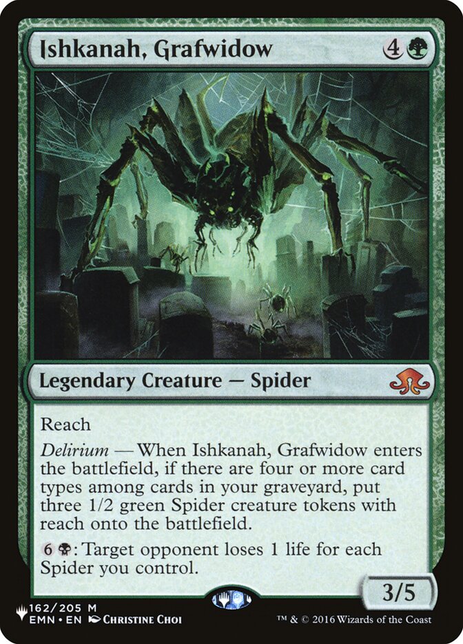 Ishkanah, Grafwidow (EMN-162) - The List (PLST)